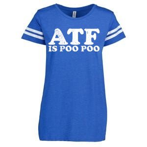 ATF Is Poo Poo Enza Ladies Jersey Football T-Shirt