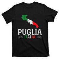 Apulia Italy Puglia Souvenir Silhouette Apulia T-Shirt