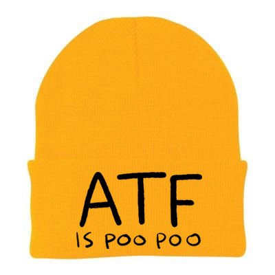 ATF Is Poo Poo Knit Cap Winter Beanie