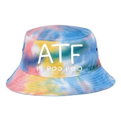 ATF Is Poo Poo Tie Dye Newport Bucket Hat