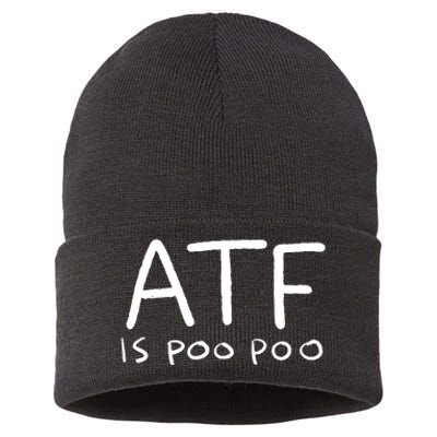 ATF Is Poo Poo Sustainable Knit Beanie