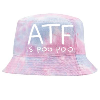 ATF Is Poo Poo Tie-Dyed Bucket Hat