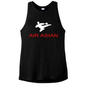 Air Asian Karate Kick Ladies PosiCharge Tri-Blend Wicking Tank