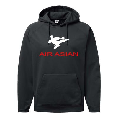 Air Asian Karate Kick Performance Fleece Hoodie