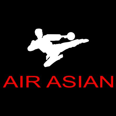 Air Asian Karate Kick T-Shirt