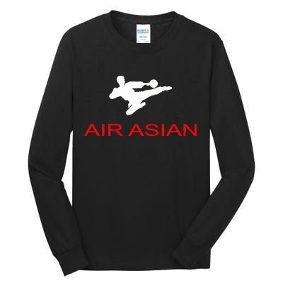 Air Asian Karate Kick Tall Long Sleeve T-Shirt