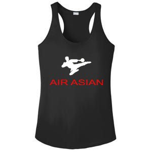 Air Asian Karate Kick Ladies PosiCharge Competitor Racerback Tank