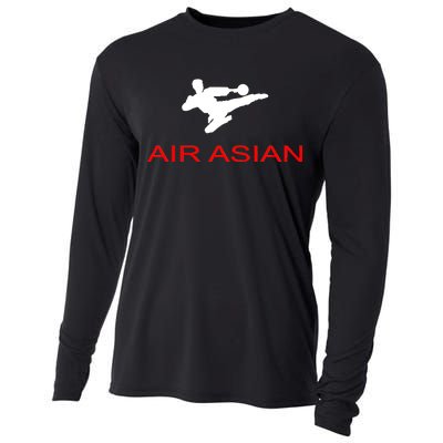 Air Asian Karate Kick Cooling Performance Long Sleeve Crew