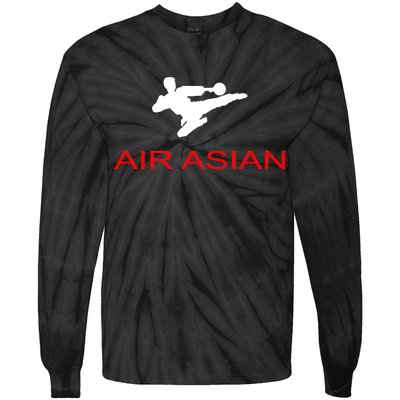 Air Asian Karate Kick Tie-Dye Long Sleeve Shirt