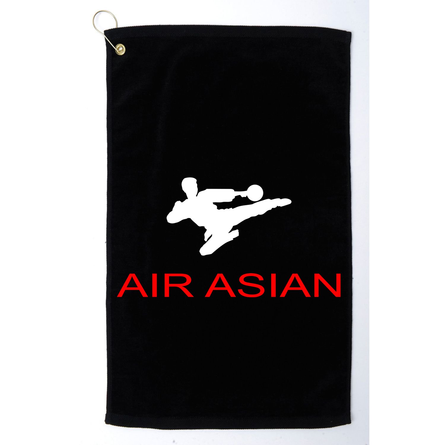 Air Asian Karate Kick Golf Towel