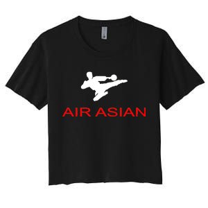 Air Asian Karate Kick Women's Crop Top Tee