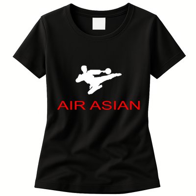 Air Asian Karate Kick Womens T-Shirt