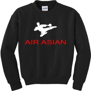 Air Asian Karate Kick Kids Sweatshirt