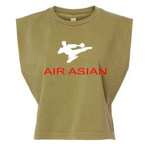 Air Asian Karate Kick Garment-Dyed Women's Muscle Tee