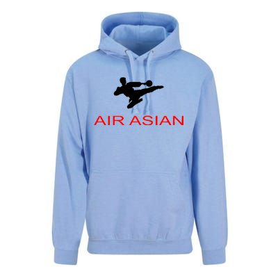 Air Asian Karate Kick Unisex Surf Hoodie