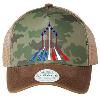 AIr Force flag - Air Show Trail Flag Legacy Tie Dye Trucker Hat