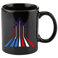 AIr Force flag - Air Show Trail Flag 11oz C Handle Ceramic Mug