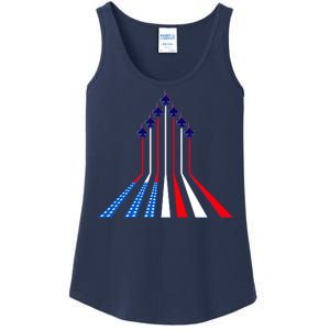 AIr Force flag - Air Show Trail Flag Ladies Essential Tank