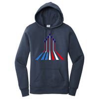 AIr Force flag - Air Show Trail Flag Women's Pullover Hoodie