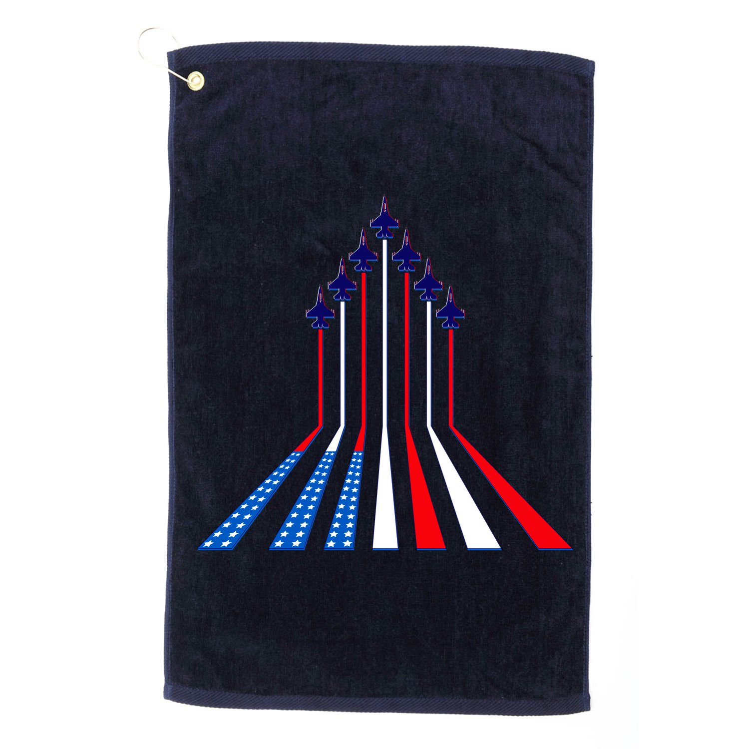 AIr Force flag - Air Show Trail Flag Golf Towel