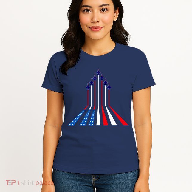 AIr Force flag - Air Show Trail Flag Women's T-Shirt