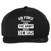 Air Force Heroes Wool Snapback Cap