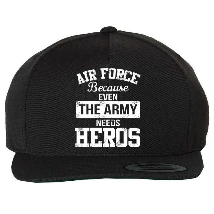 Air Force Heroes Wool Snapback Cap