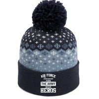 Air Force Heroes The Baniff Cuffed Pom Beanie