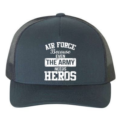 Air Force Heroes Yupoong Adult 5-Panel Trucker Hat