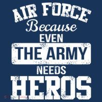 Air Force Heroes Baby Bodysuit