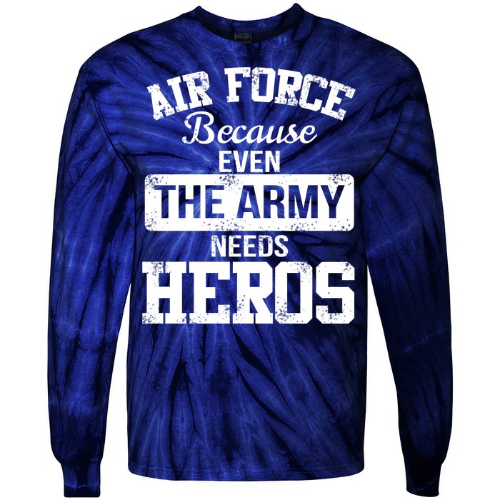 Air Force Heroes Tie-Dye Long Sleeve Shirt