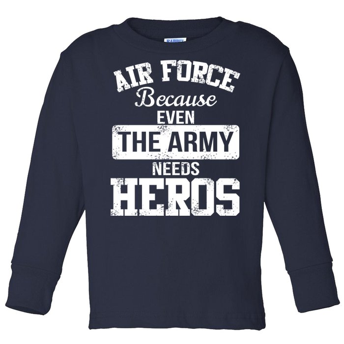 Air Force Heroes Toddler Long Sleeve Shirt