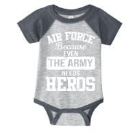 Air Force Heroes Infant Baby Jersey Bodysuit