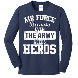 Air Force Heroes Kids Long Sleeve Shirt