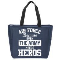 Air Force Heroes Zip Tote Bag