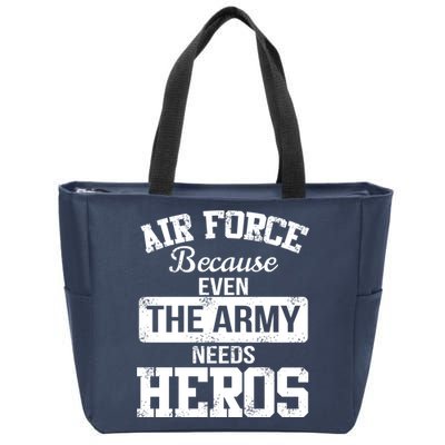 Air Force Heroes Zip Tote Bag