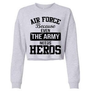 Air Force Heroes Cropped Pullover Crew