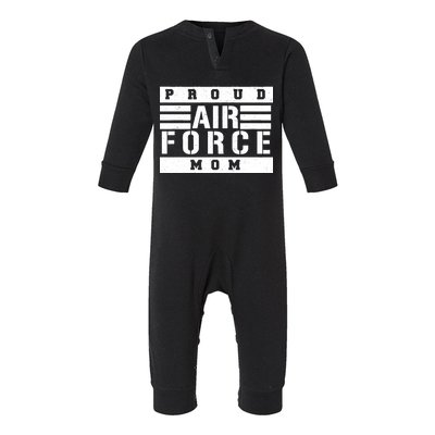 Air Force Mom Infant Fleece One Piece