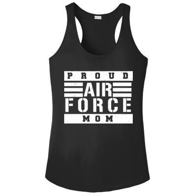 Air Force Mom Ladies PosiCharge Competitor Racerback Tank