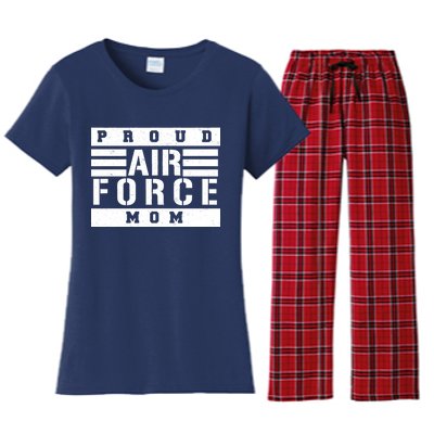 Air Force Mom Women's Flannel Pajama Set