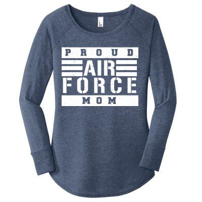 Air Force Mom Women's Perfect Tri Tunic Long Sleeve Shirt