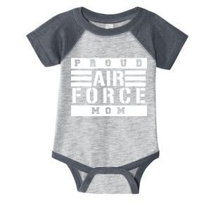 Air Force Mom Infant Baby Jersey Bodysuit