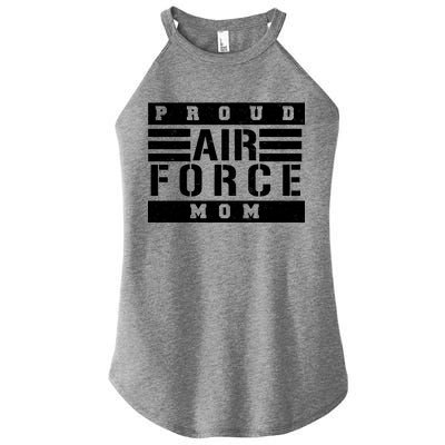 Air Force Mom Women's Perfect Tri Rocker Tank