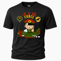 Air Force Pilot Boy Cartoon Performance Shirt