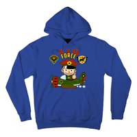 Air Force Pilot Boy Cartoon Hoodie