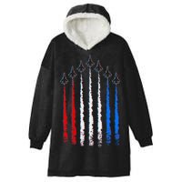 AIr Force Red White & Blue Trail Hooded Wearable Blanket