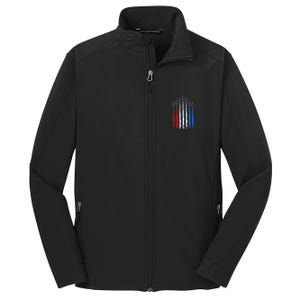 AIr Force Red White & Blue Trail Core Soft Shell Jacket