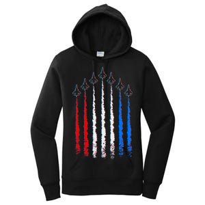 AIr Force Red White & Blue Trail Women's Pullover Hoodie