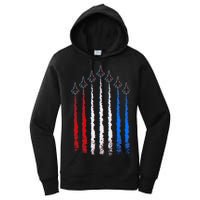 AIr Force Red White & Blue Trail Women's Pullover Hoodie