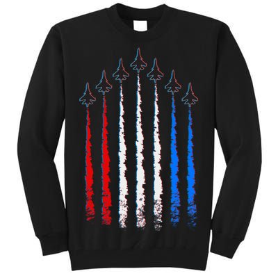 AIr Force Red White & Blue Trail Tall Sweatshirt